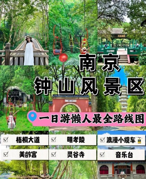 南京钟山景区一日游懒人版攻略：经典路线全体验