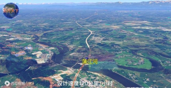 天邛高速公路：穿越天府新区与邛崃市的全景体验
