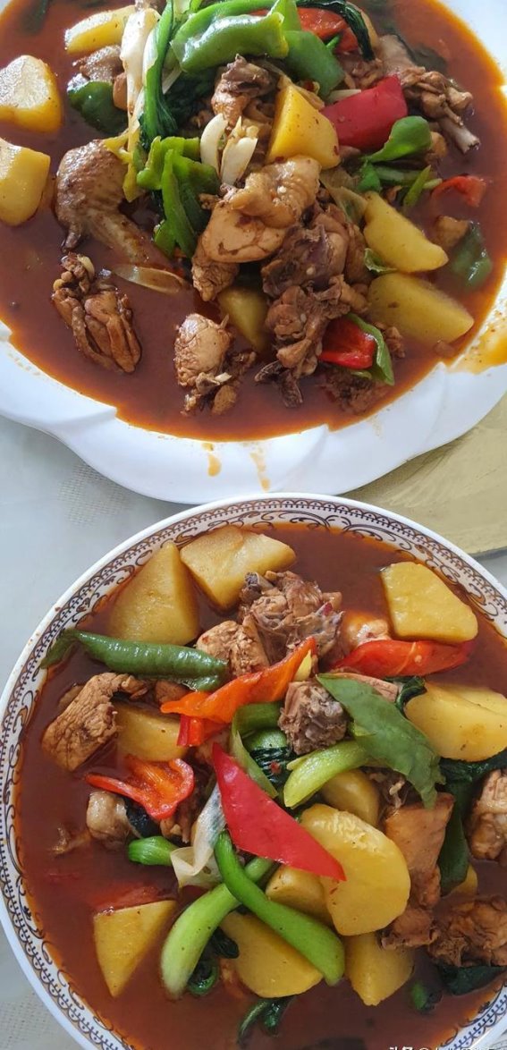 土豆饨鸡块
